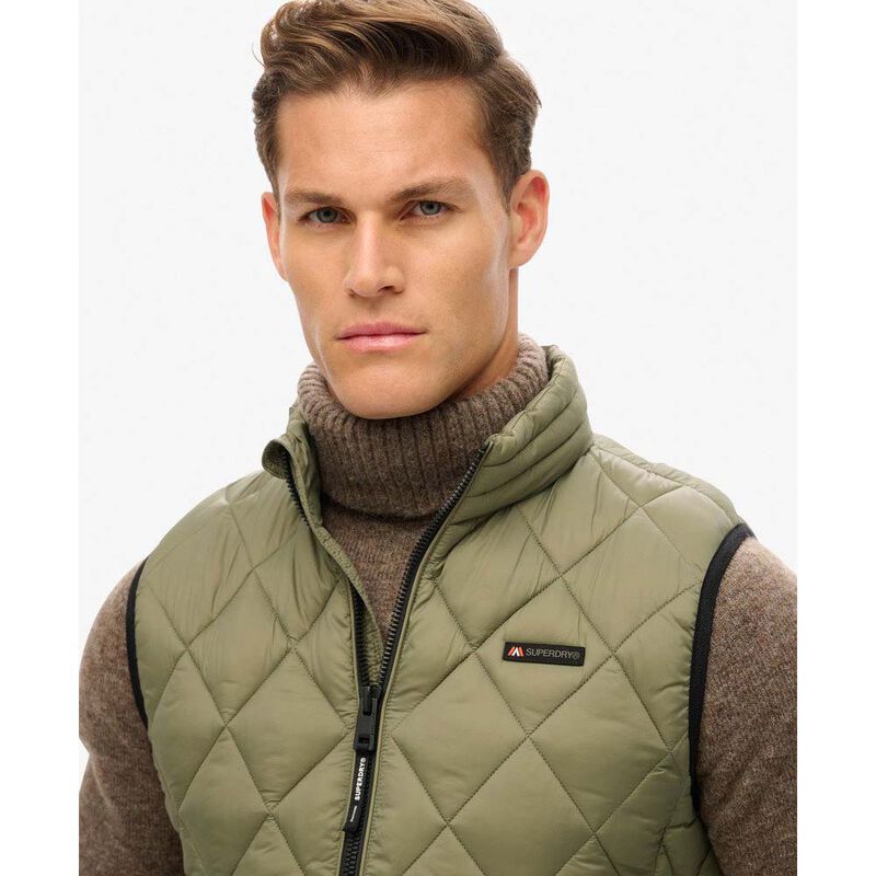 Superdry Diamond Quilt Fuji Lite Gilet image number 2